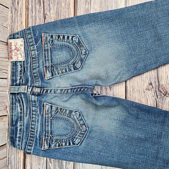 TRUE RELIGION WORLD TOUR KATE LOW-RISE SKINNY CROPPED JEANS - Picture 4 of 12